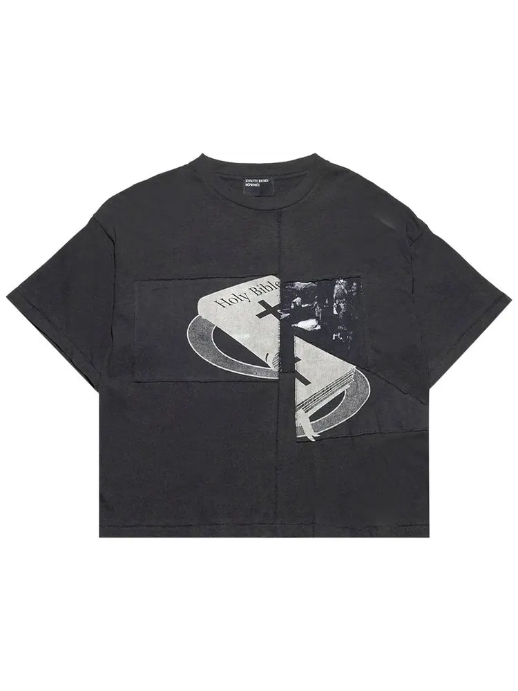 Футболка Enfants Riches Déprimés Holy Bible Assemblage T-Shirt 'Black' — черный