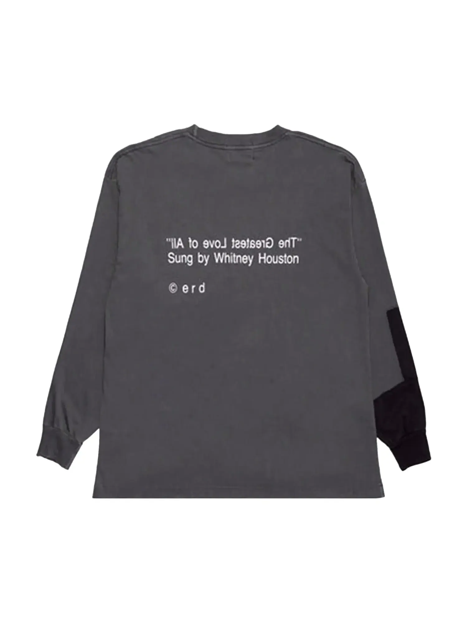 Футболка Enfants Riches Déprimés The Greatest Love Of All Long-Sleeve T-Shirt — изображение 2 из 2, черный
