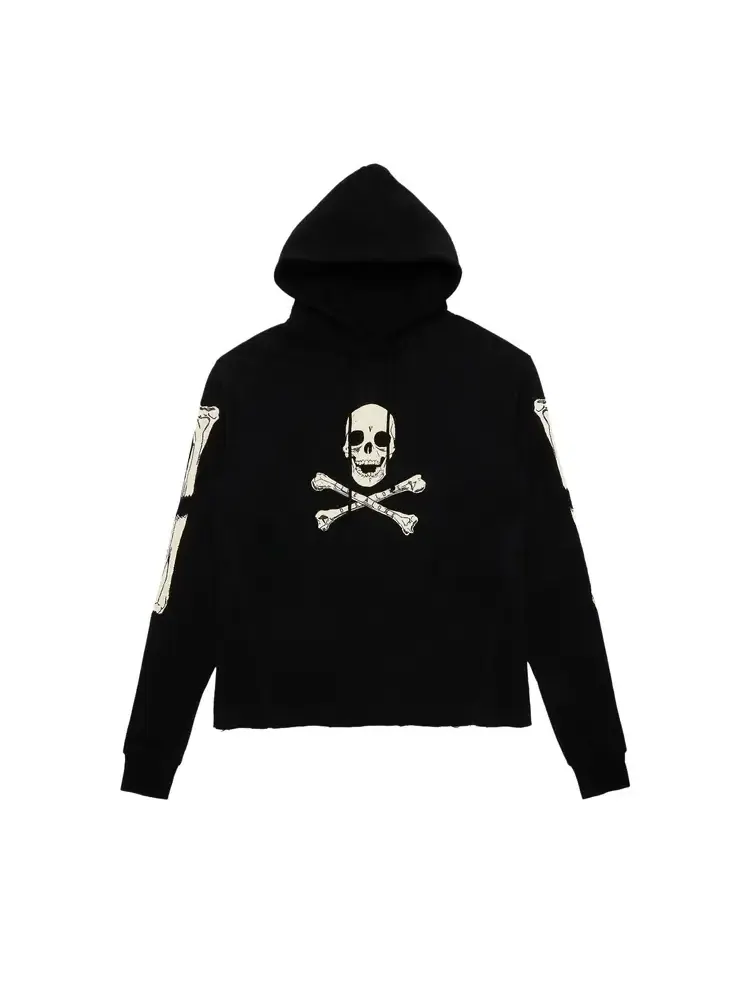 Худи Vlone Skull and Bones — черный