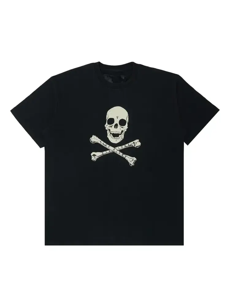 Футболка с коротким рукавом Vlone Skull & Bones — черный
