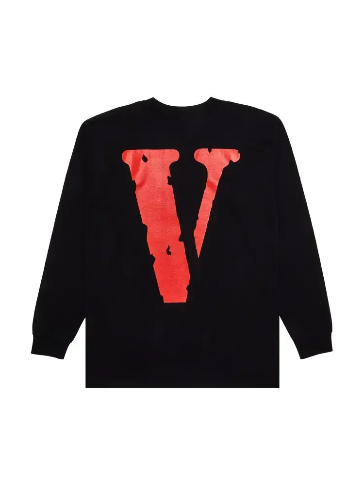 Рубашка с длинными рукавами Vlone Staple — изображение 2 из 3, красный