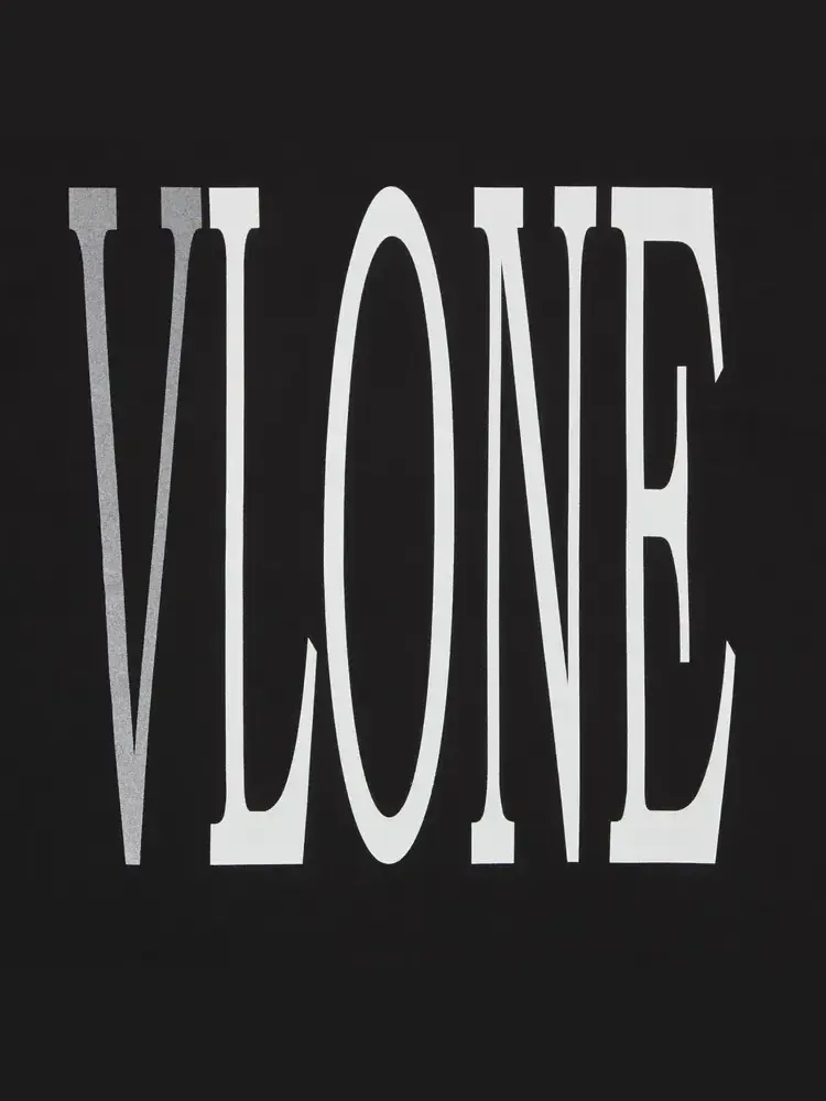 Футболка Vlone Staple — изображение 3 из 4, черный/белый/серебристый