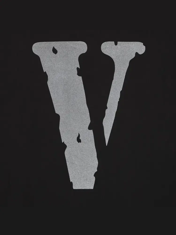 Футболка Vlone Staple — изображение 4 из 4, черный/белый/серебристый