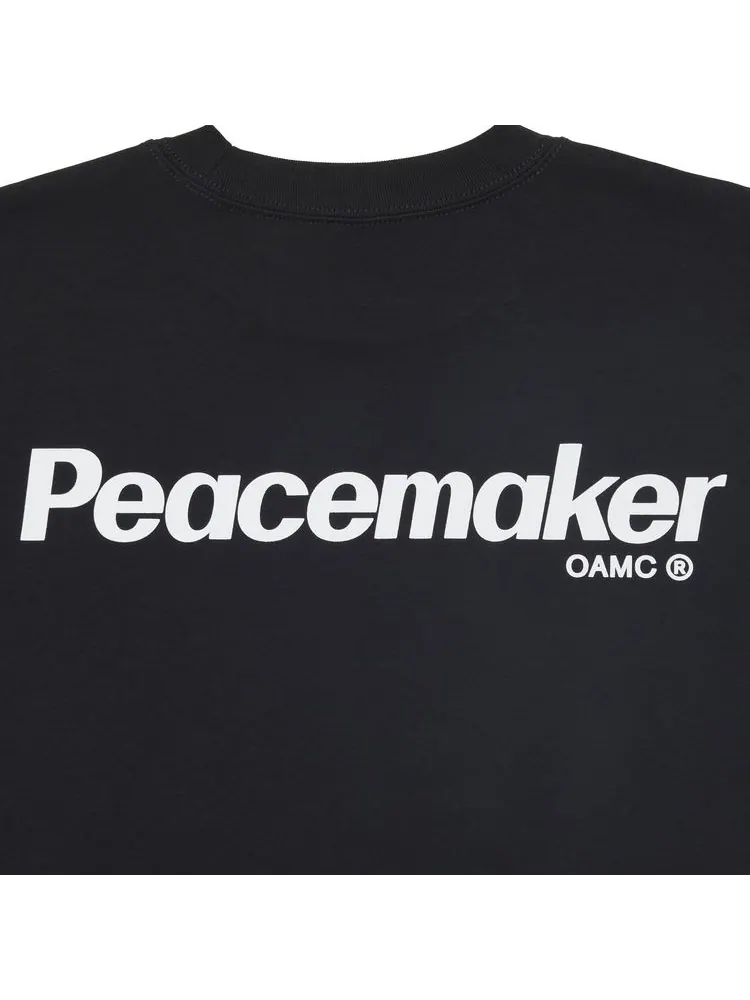 Футболка OAMC GOAT Exclusive for Manifesto OAMC Peacemaker T-Shirt — изображение 3 из 3, черный