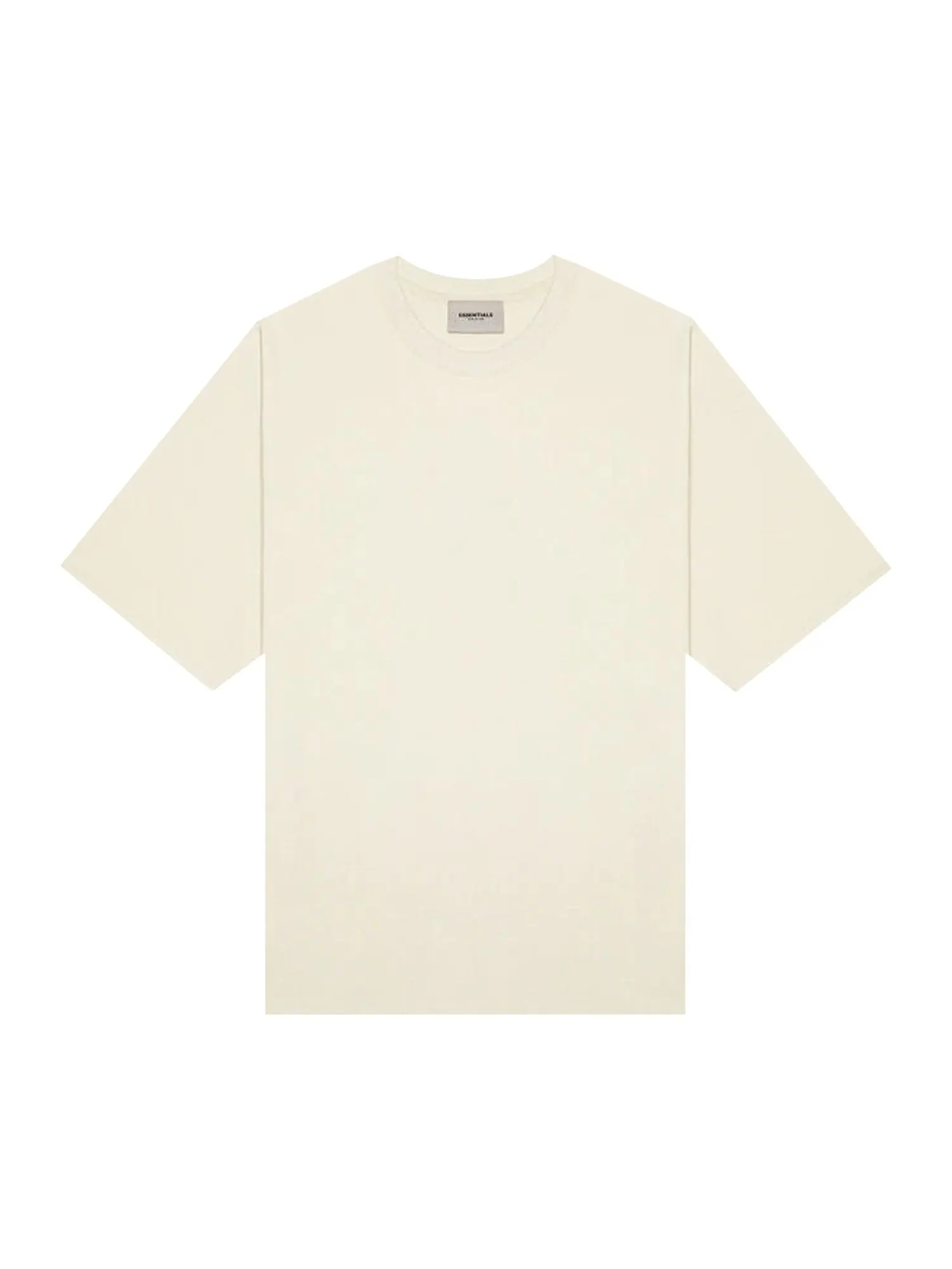 Футболка Fear of God Essentials свободного кроя с круглым вырезом — бежевый