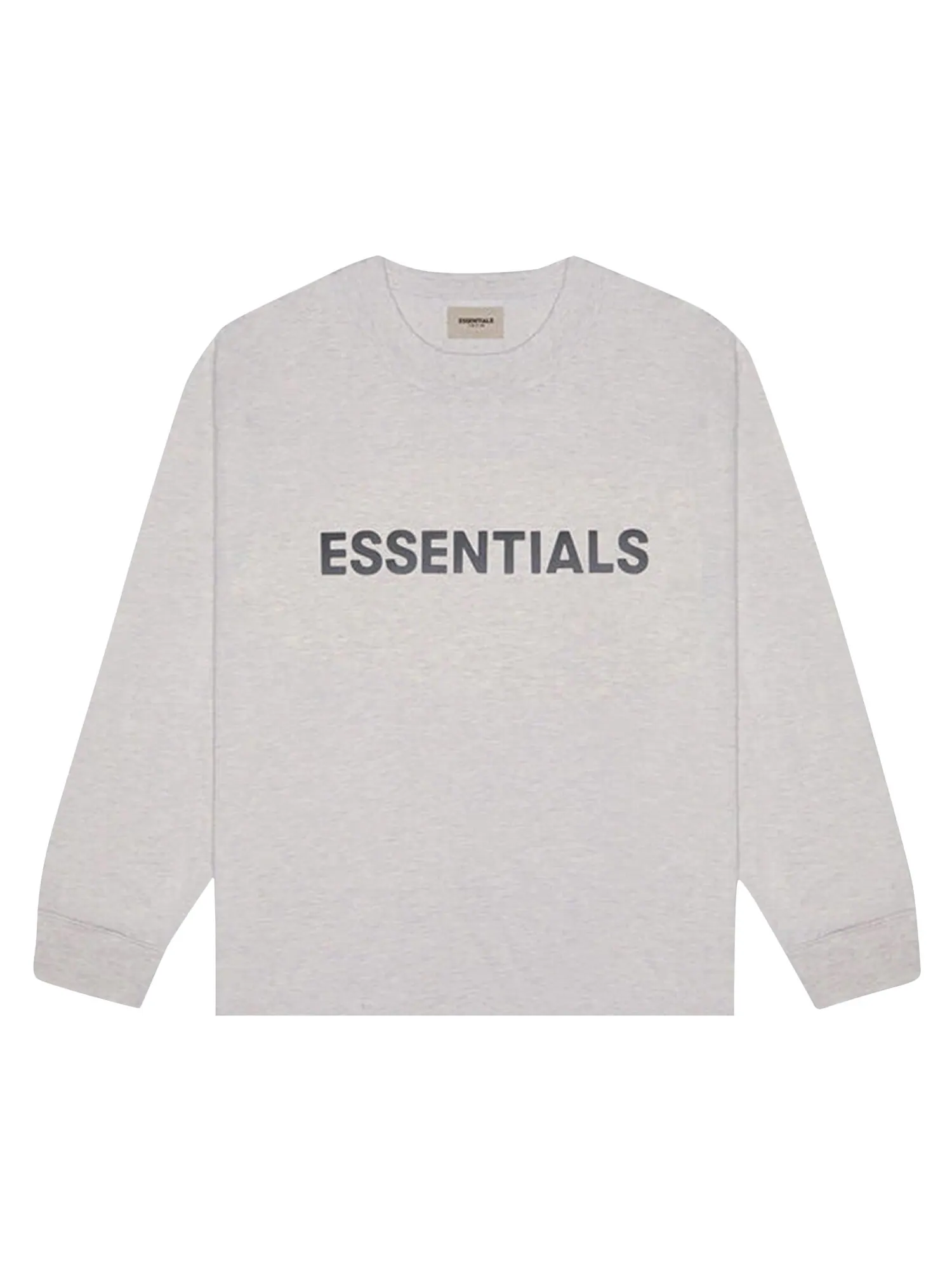 Футболка с длинными рукавами Fear of God Essentials, Овсянка — бежевый