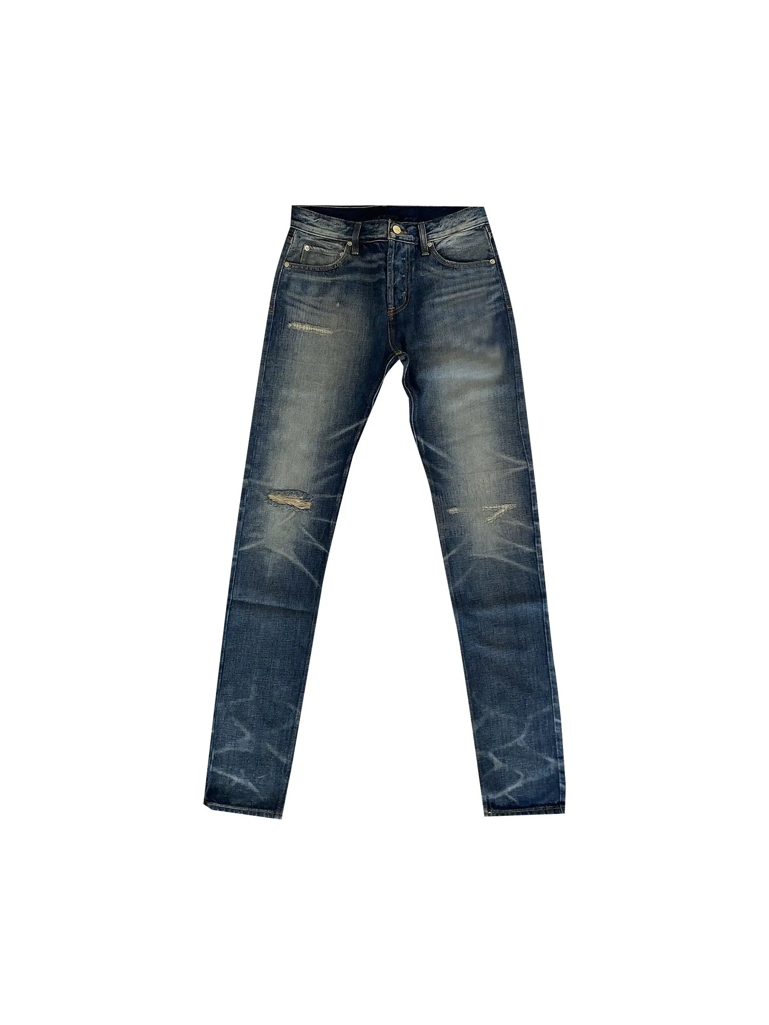 Джинсы Fear of God Essentials Темный индиго — синий
