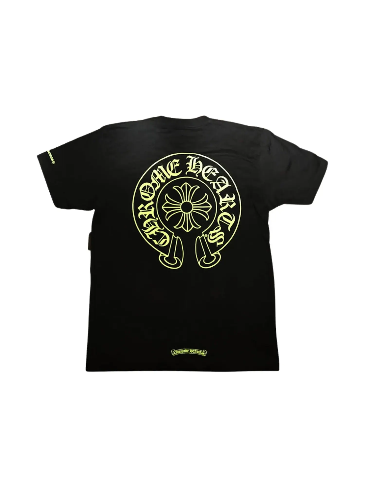 Футболка с коротким рукавом Chrome Hearts Horseshoe — изображение 2 из 2, черный