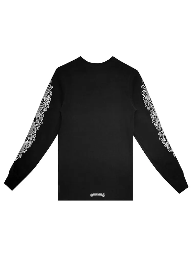 Футболка Chrome Hearts Horseshoe Thermal Waffle T-Shirt 'Black' — изображение 2 из 2, черный