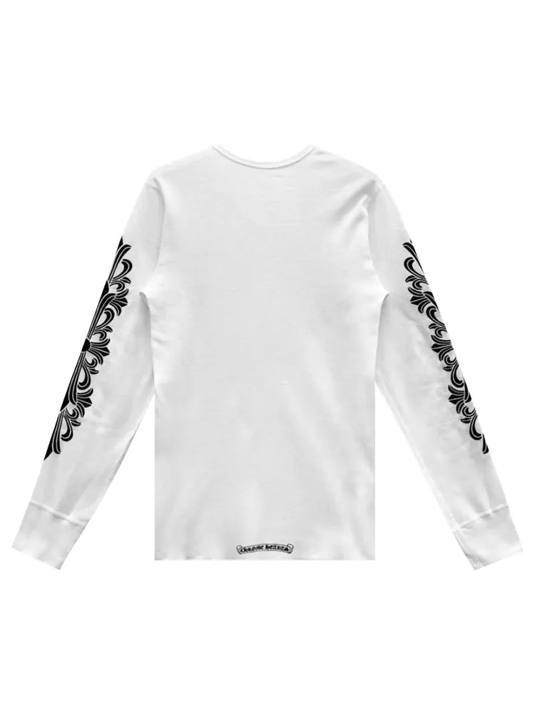 Футболка Chrome Hearts Horseshoe Thermal Waffle T-Shirt 'White' — изображение 2 из 2, белый