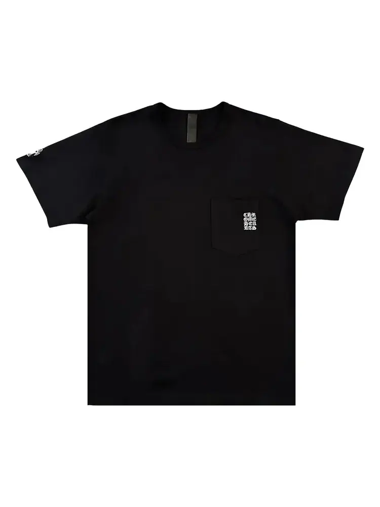 Футболка с вышитым логотипом стадиона Chrome Hearts