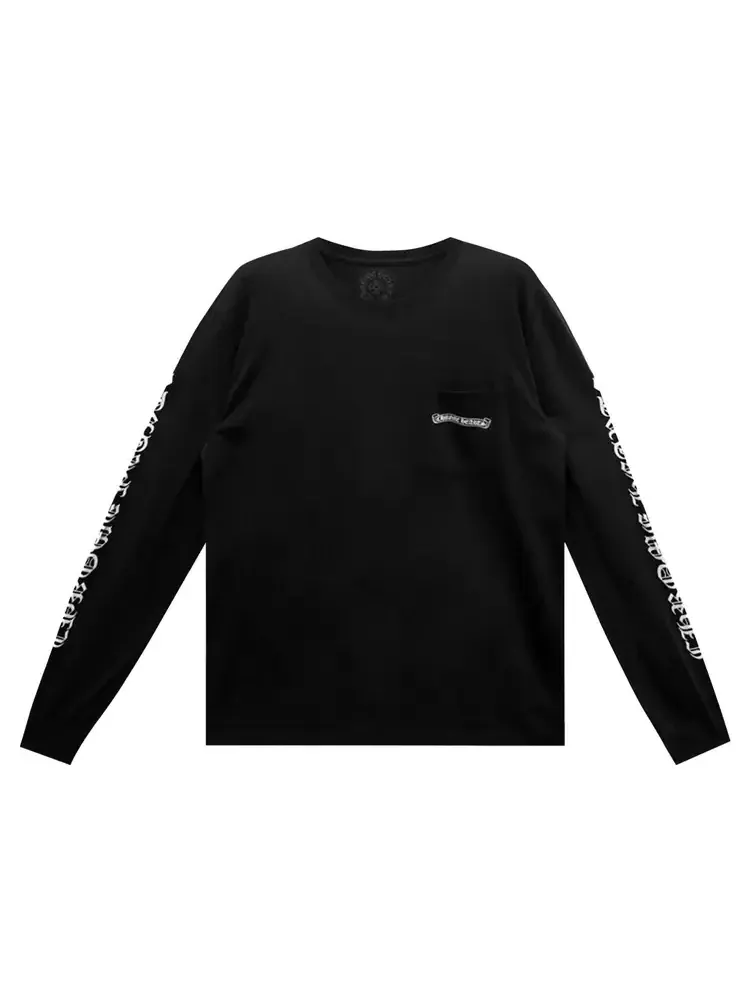 Футболка с длинными рукавами Chrome Hearts Stadium Scroll
