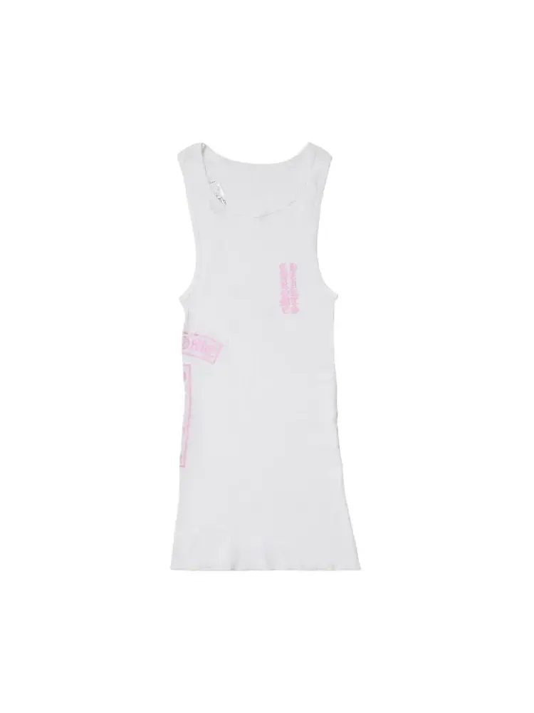 Майка Chrome Hearts T Bar Rib Tank