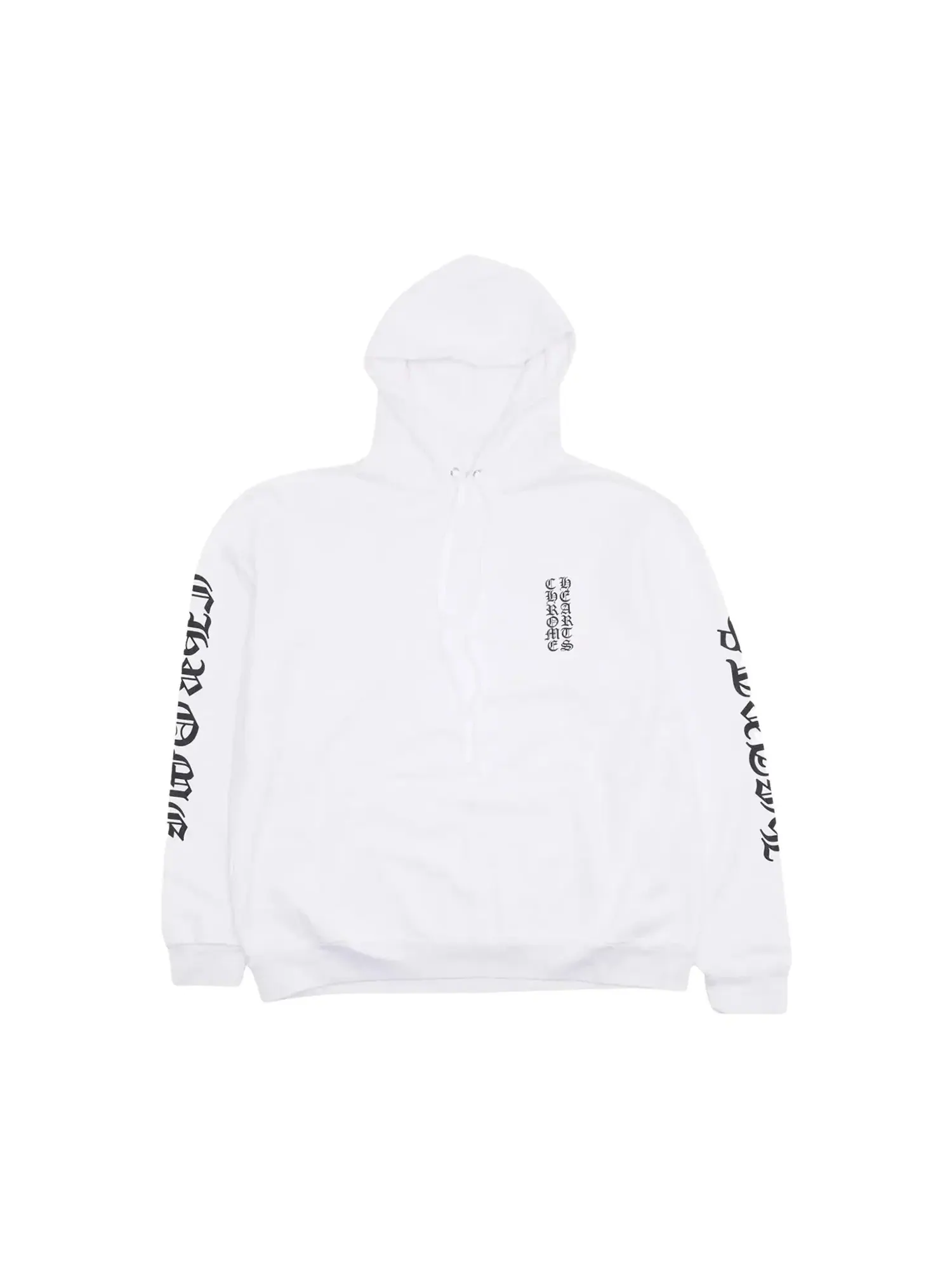 Худи Chrome Hearts с вертикальным логотипом