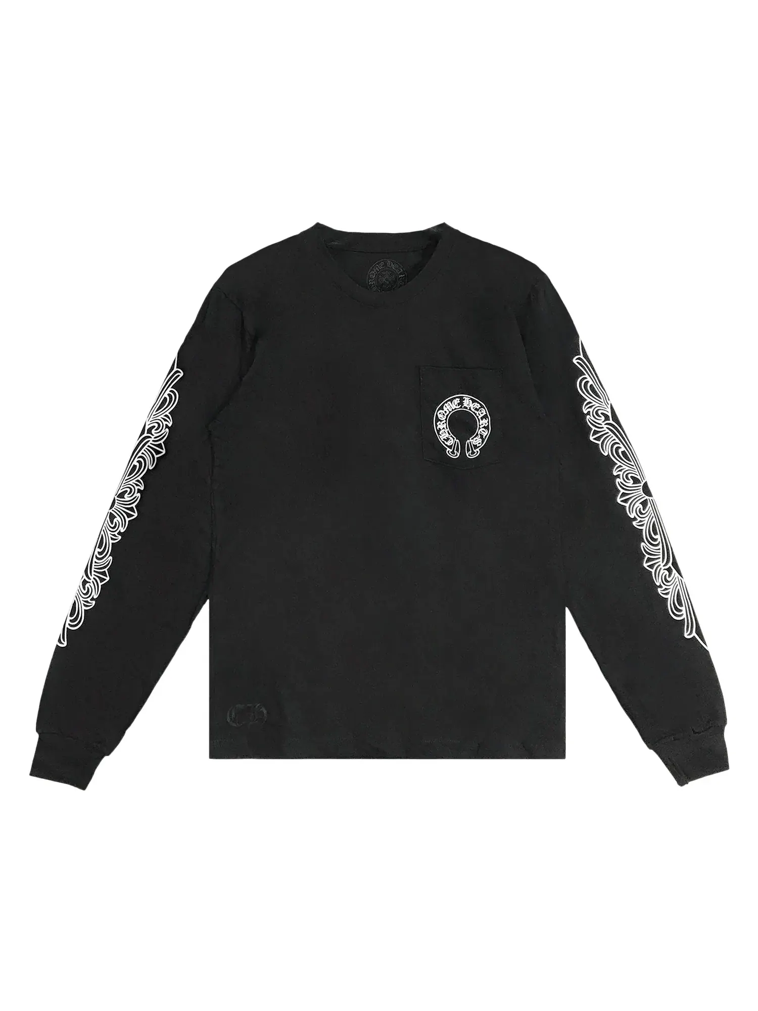 Футболка с длинным рукавом Chrome Hearts Horseshoe