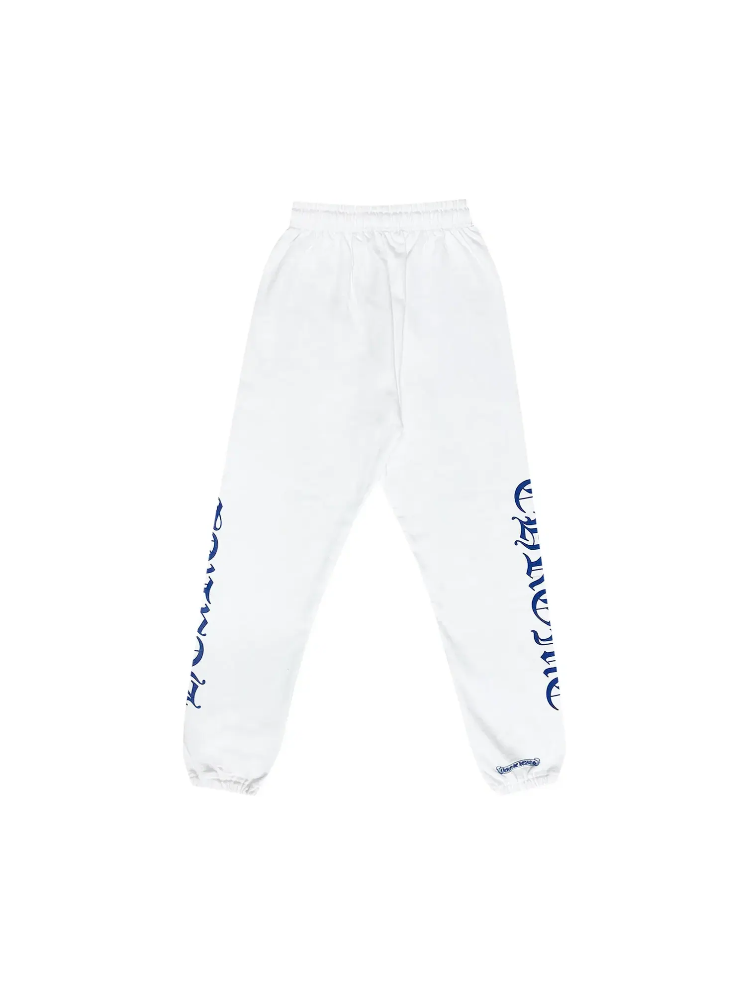 Спортивные штаны Chrome Hearts Horseshoe Script — изображение 2 из 2, белый/синий