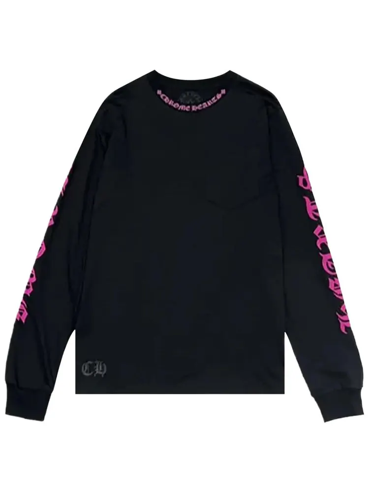 Футболка с длинными рукавами и круглым вырезом Chrome Hearts
