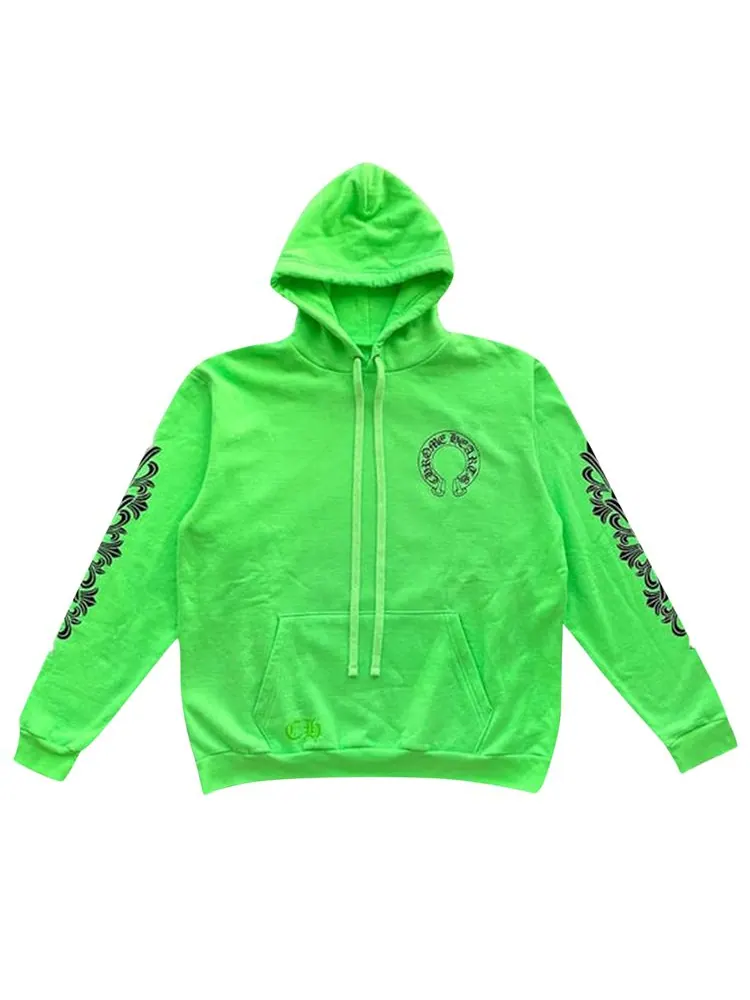 Худи Chrome Hearts Ultra Festival Hoodie 'Neon Green'