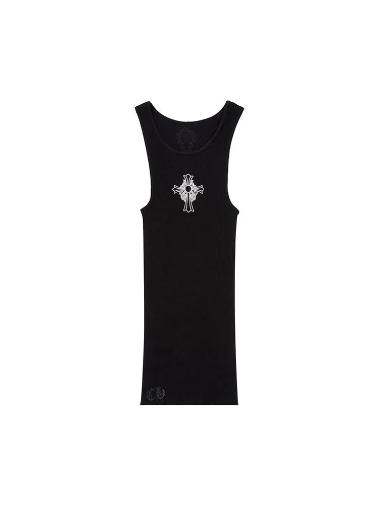 Топ Chrome Hearts Hairy Cross Rib Tank