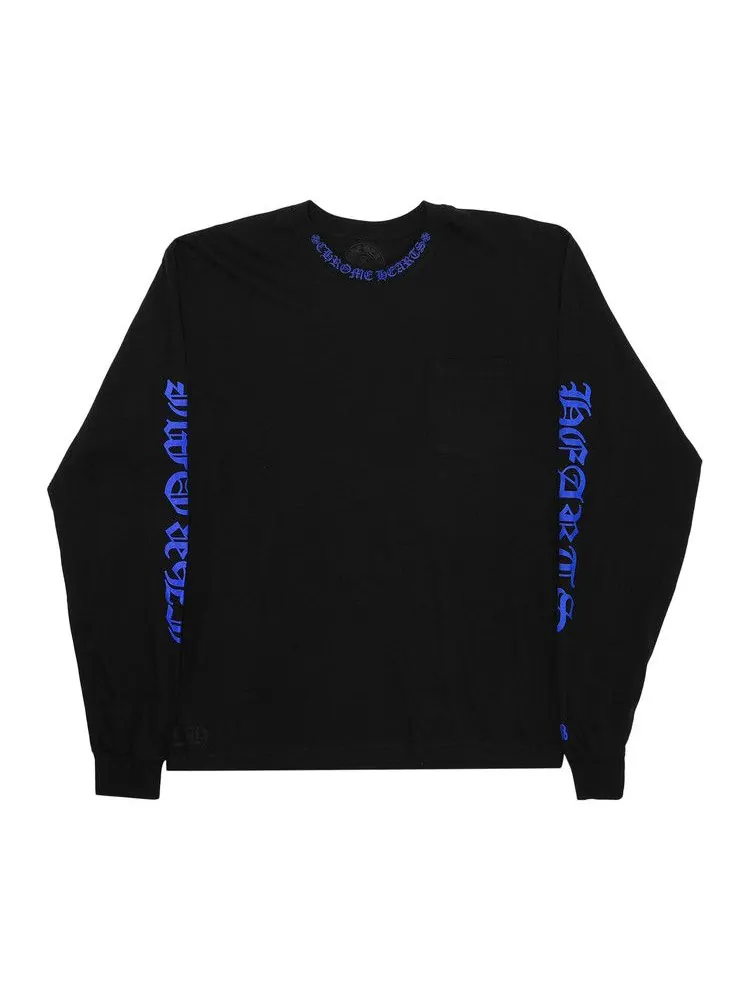 Футболка Chrome Hearts Neck Logo Long-Sleeve T-Shirt