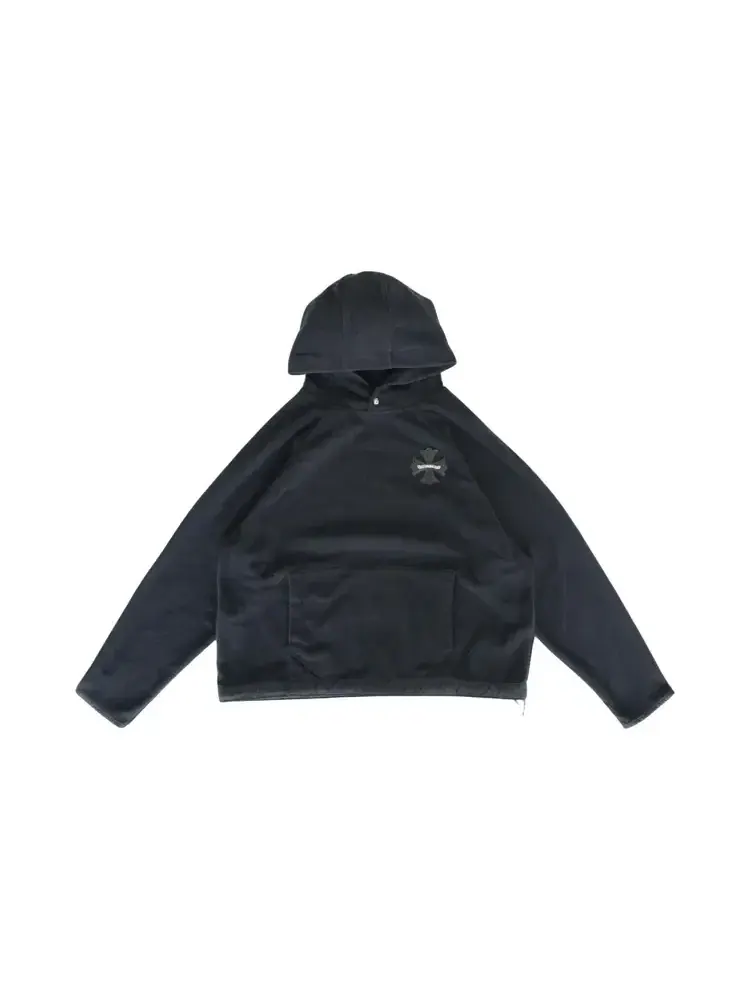 Худи Chrome Hearts Cross Patch Fleece Hoodie