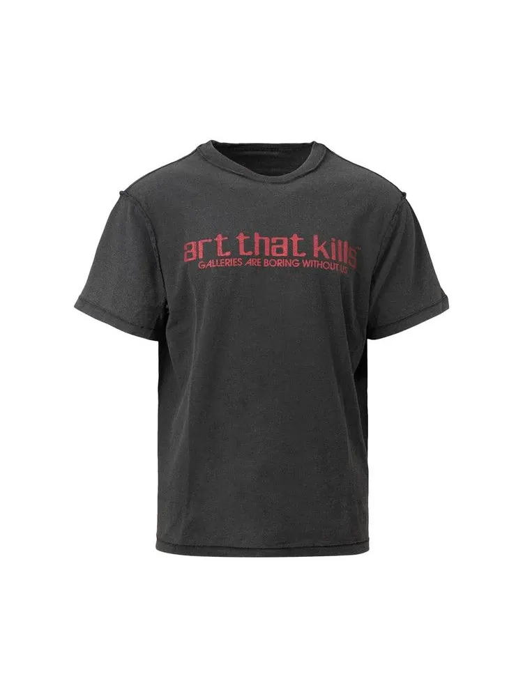 Футболка Gallery Dept. Art That Kills Reversible T-Shirt — черный