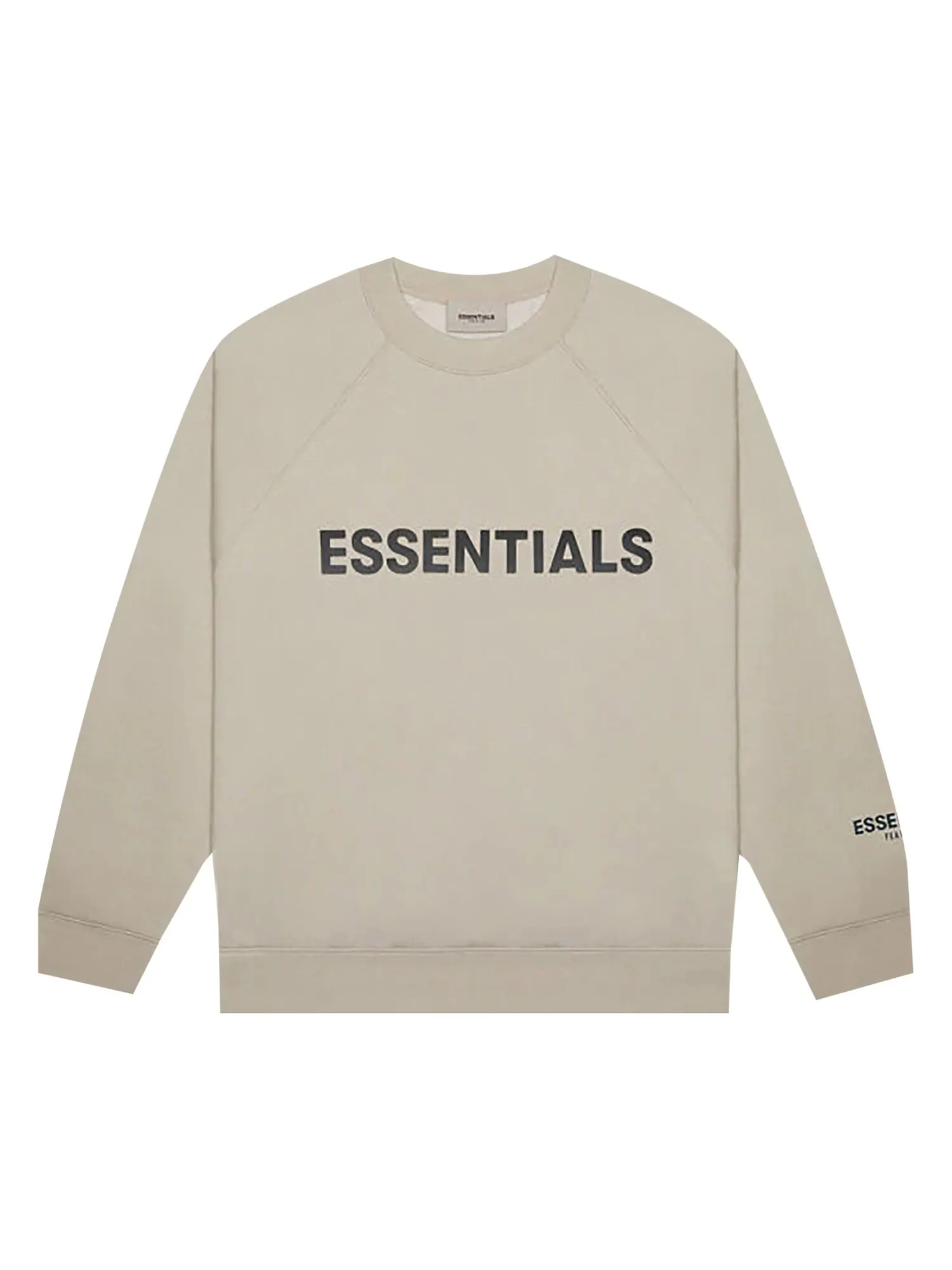 Толстовка с круглым вырезом Fear of God Essentials — изображение 1 из 1, оливковый