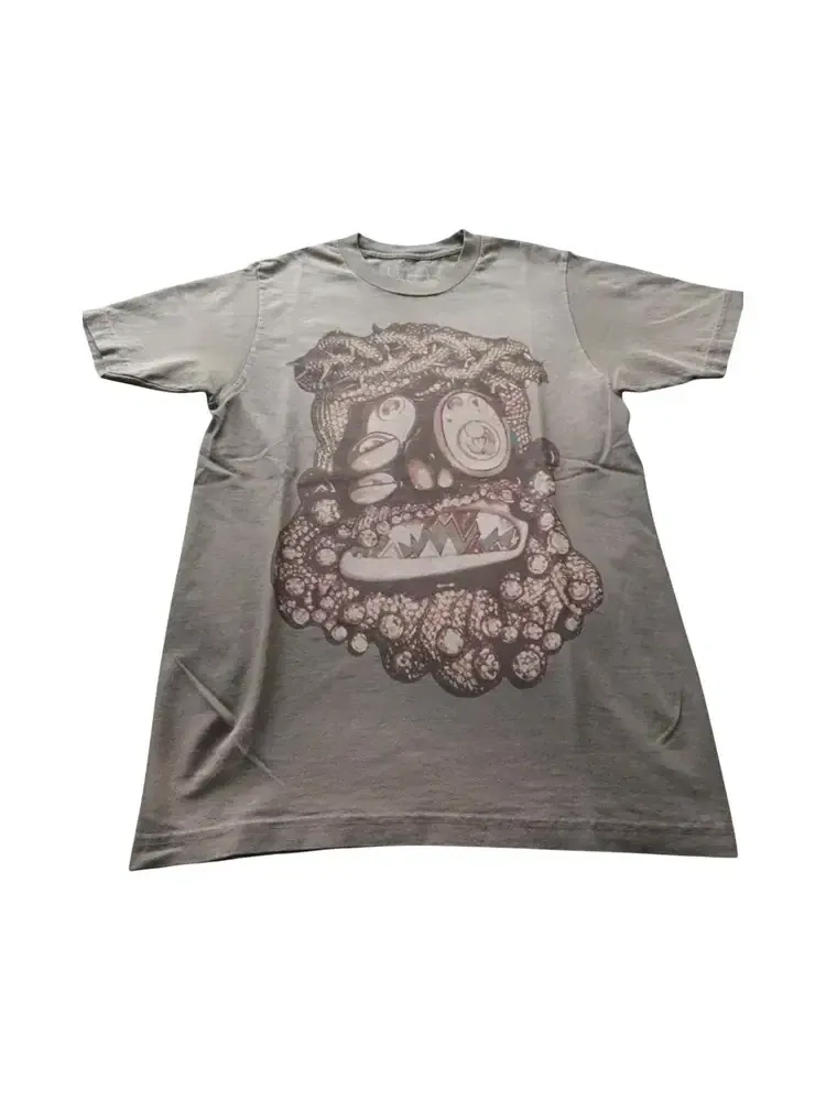 Футболка Cactus Jack by Travis Scott x Takashi Murakami Melted Utopia Dream — коричневый