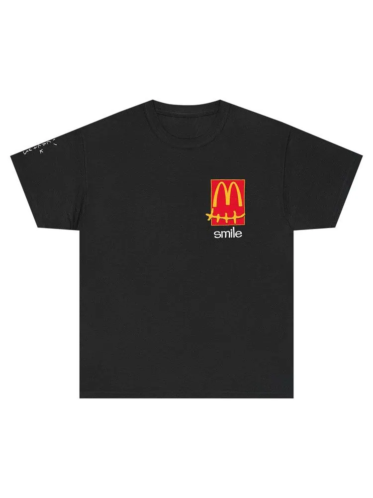 Рубашка Cactus Jack by Travis Scott Smile T Shirt — изображение 1 из 1, черный