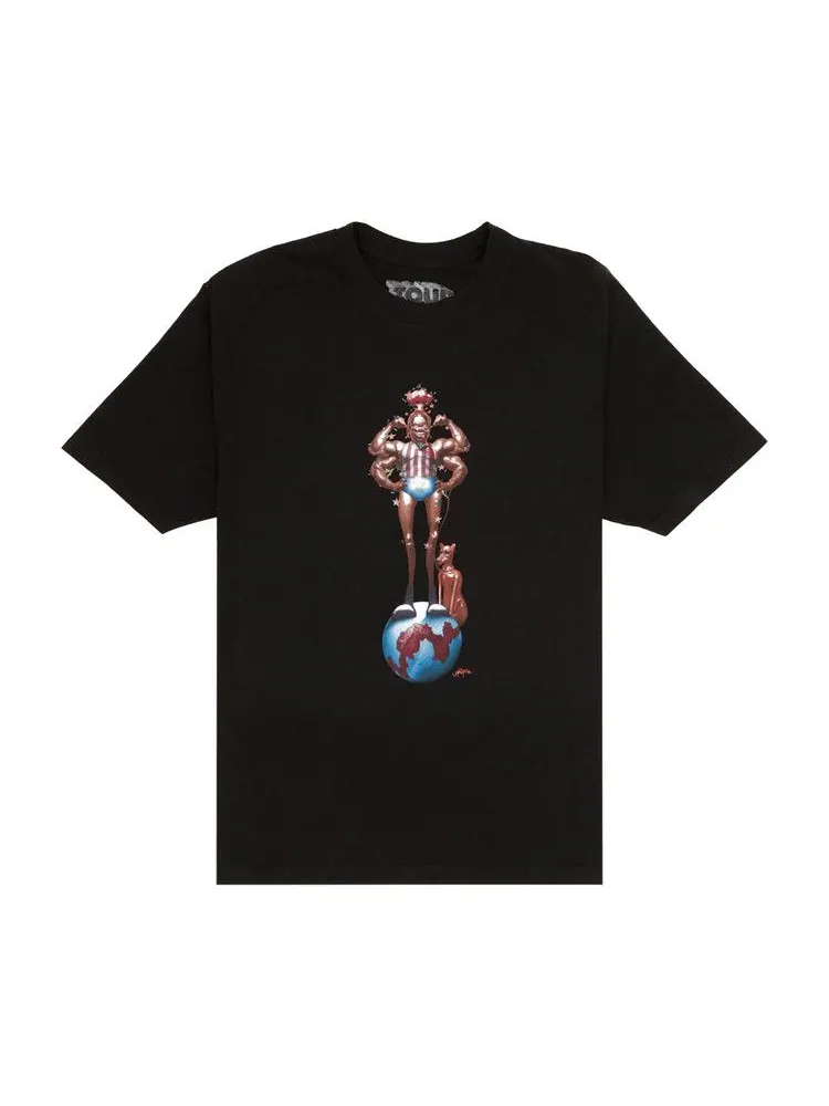 Футболка Cactus Jack by Travis Scott Utopia Is In Detroit Tee — изображение 1 из 1, черный
