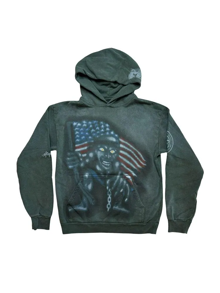 Худи Cactus Jack by Travis Scott Met Life Hoodie II — изображение 1 из 2, зеленый