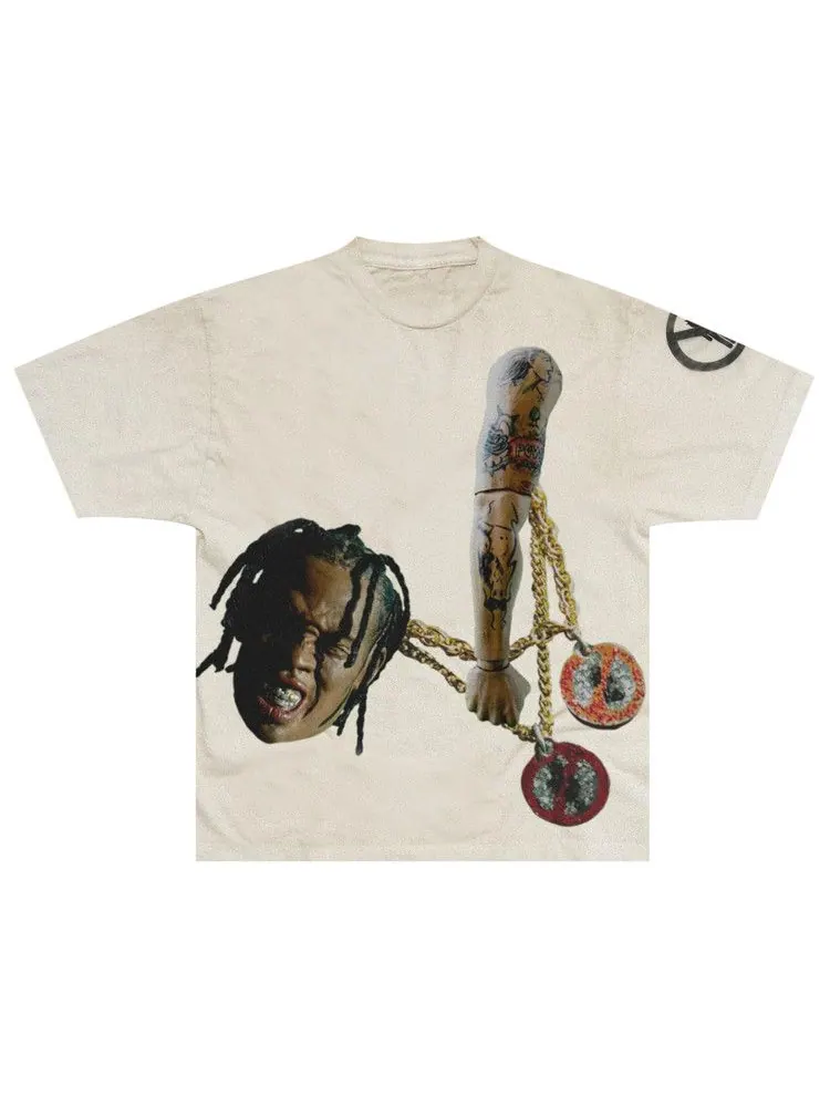 Футболка Cactus Jack by Travis Scott Rodeo 10 Years Chain Tee