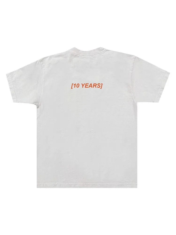 Футболка Cactus Jack by Travis Scott Rodeo 10 Years Cowboy Tee I — изображение 2 из 2, белый