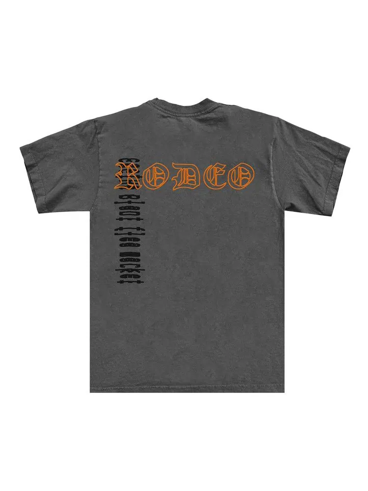 Футболка Cactus Jack by Travis Scott x CPFM Rodeo Track 8 Tee — изображение 2 из 2, черный