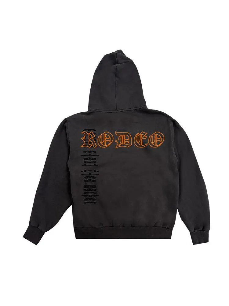 Худи Cactus Jack by Travis Scott x CPFM Rodeo Track 8 Hoodie — изображение 2 из 2, черный