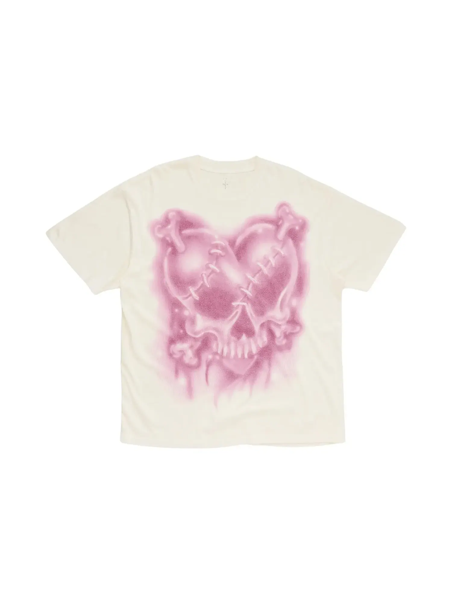 Футболка Cactus Jack от Travis Scott Airbrush Angel Tee — изображение 2 из 2, бежевый