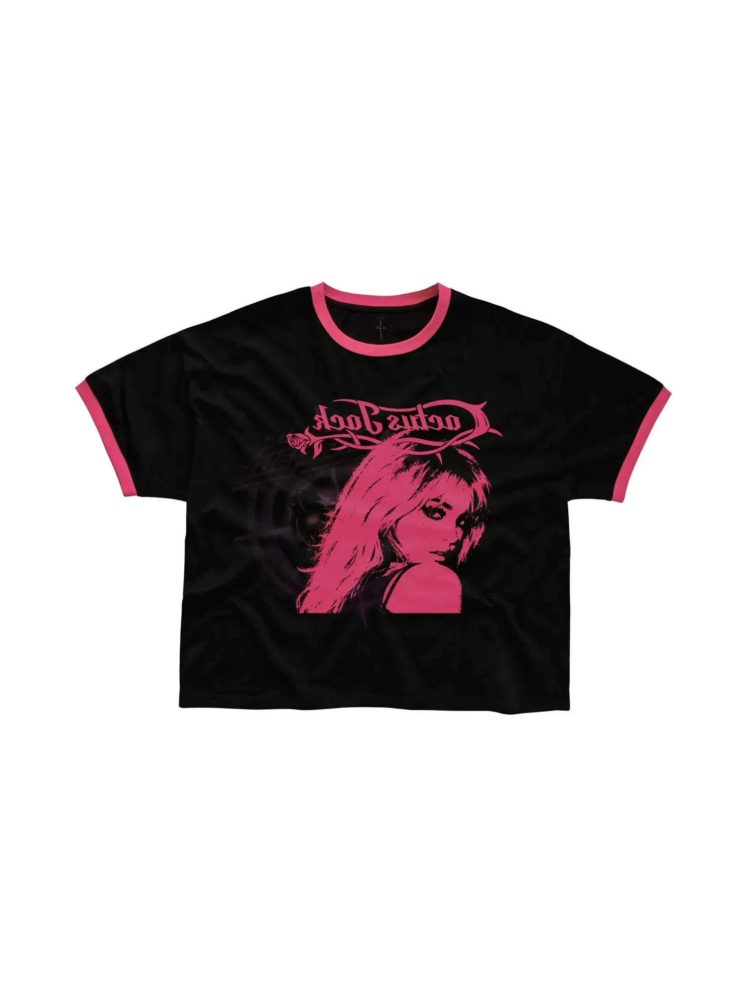 Футболка Cactus Jack от Travis Scott Burning Desire Ringer Tee — изображение 1 из 3, черный