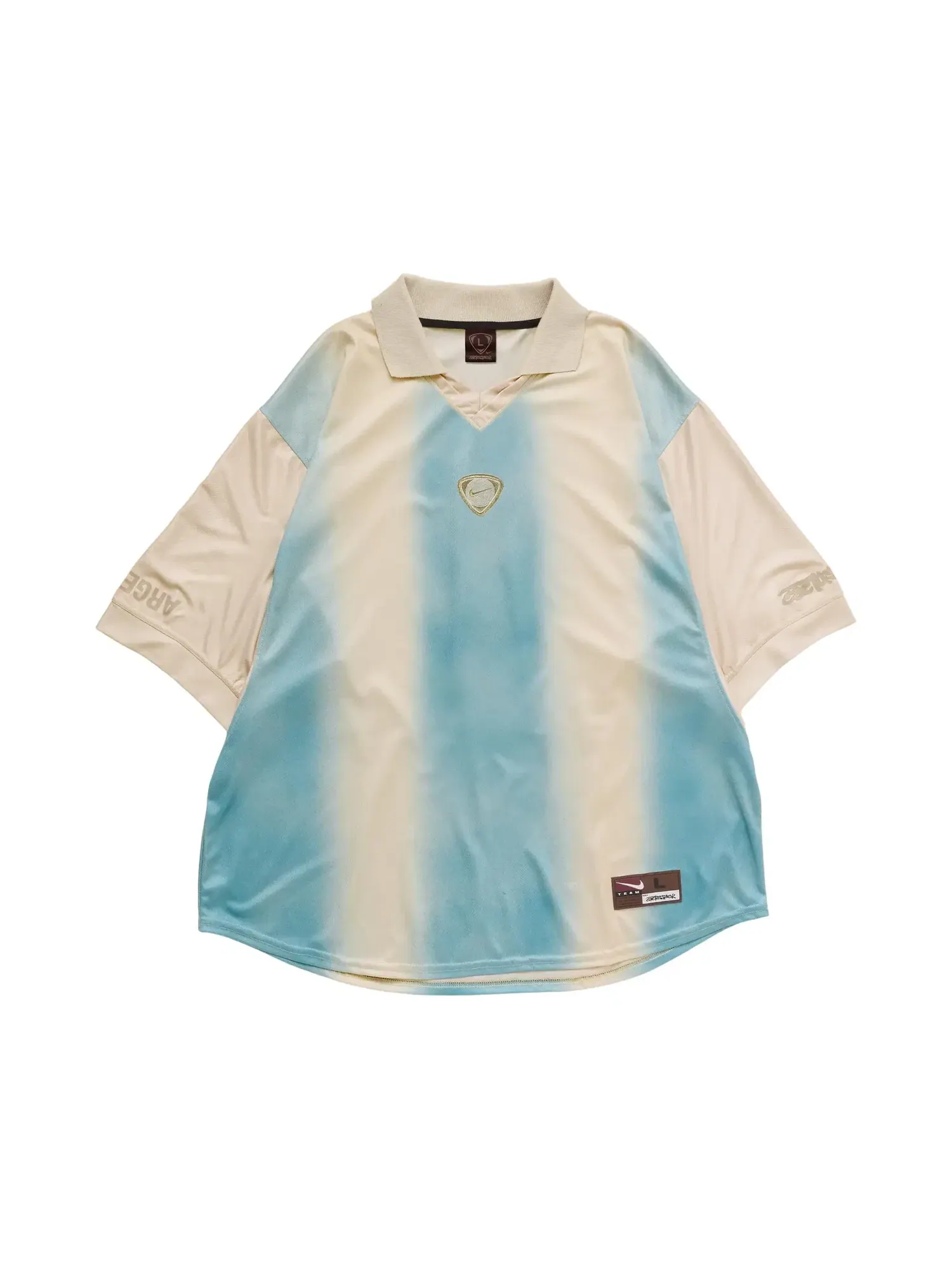 Футболка Cactus Jack от Travis Scott x Nike Argentina Total 90 Retro Jersey — изображение 1 из 2, синий