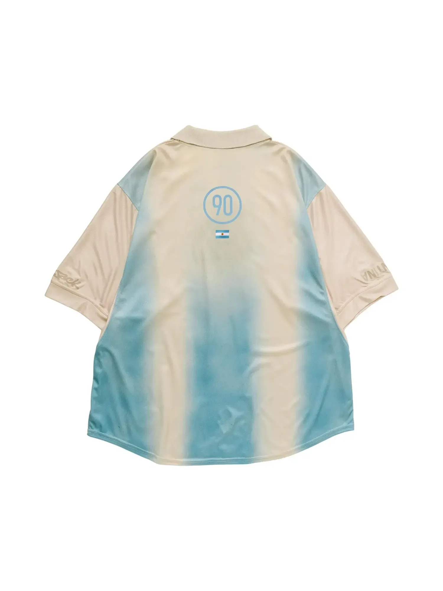 Футболка Cactus Jack от Travis Scott x Nike Argentina Total 90 Retro Jersey — изображение 2 из 2, синий