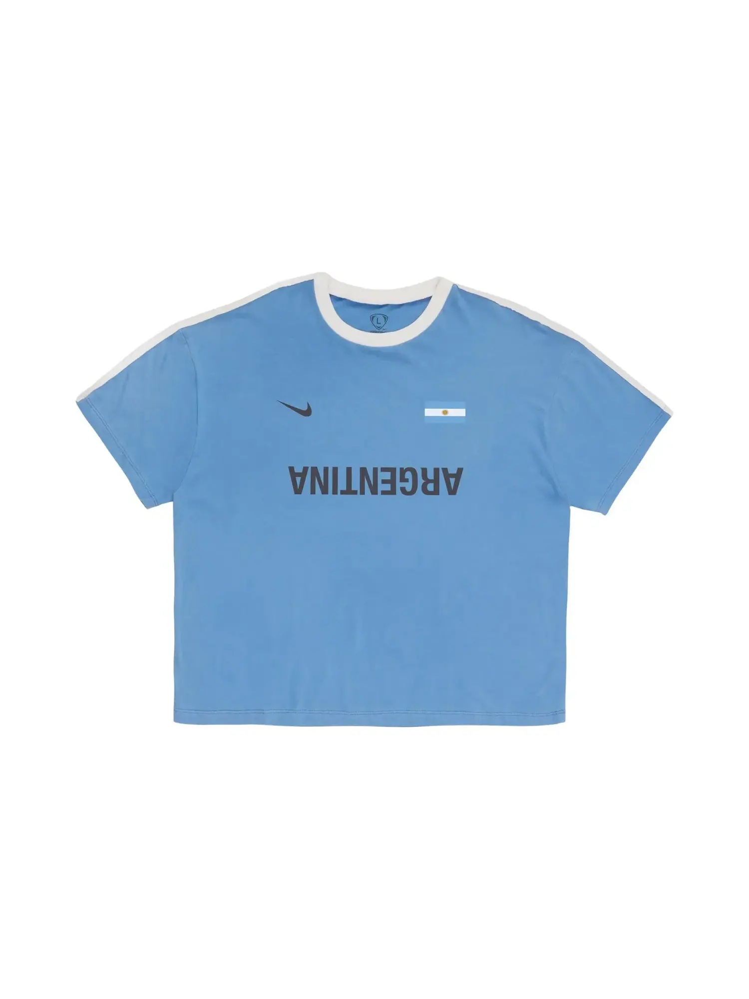 Футболка Cactus Jack от Travis Scott x Nike Argentina Total 90 — изображение 1 из 2, синий