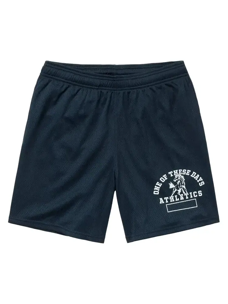 Шорты One Of These Days Mustang Athletics Mesh — синий