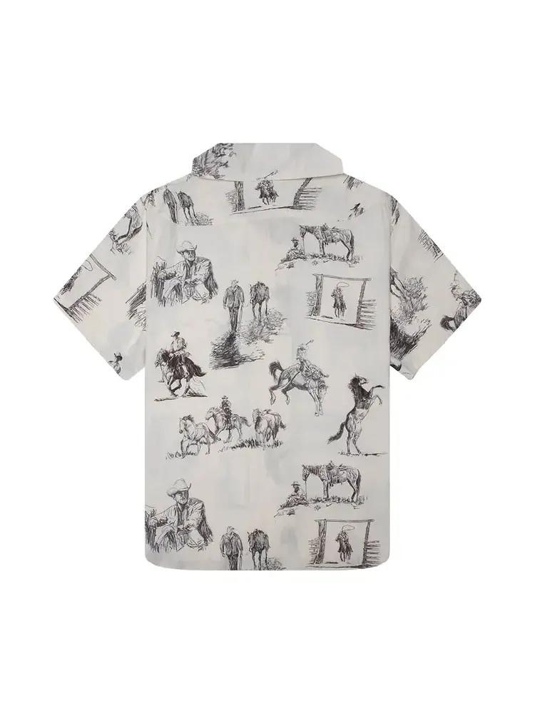Футболка One Of These Days Charcoal Montage Camp Shirt — изображение 2 из 2, белый