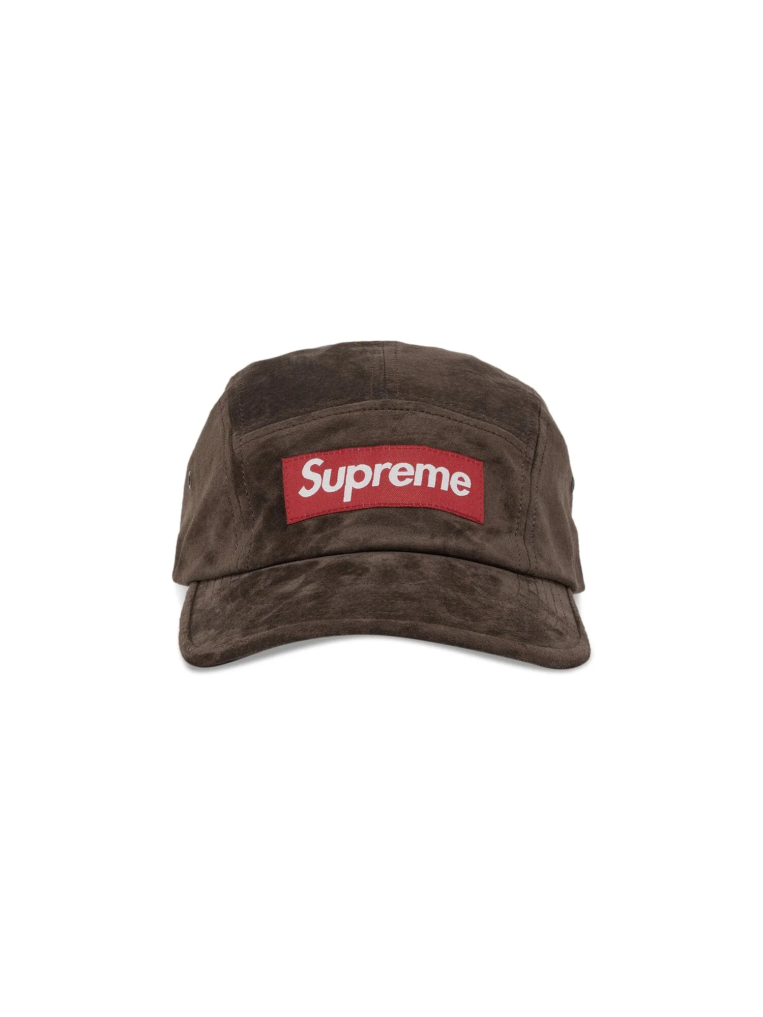 Замшевая кепка Supreme — изображение 1 из 4, коричневый