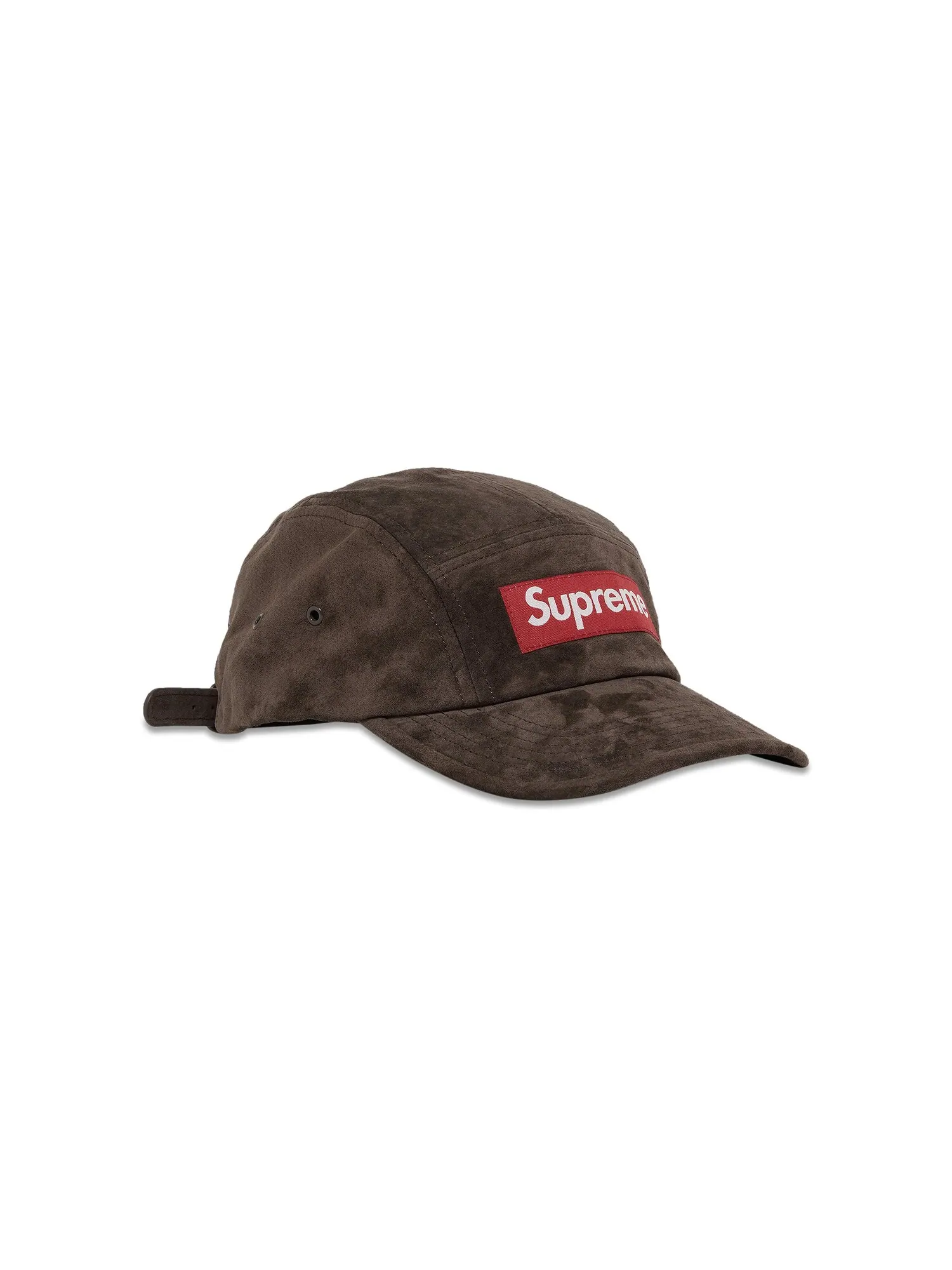 Замшевая кепка Supreme — изображение 2 из 4, коричневый