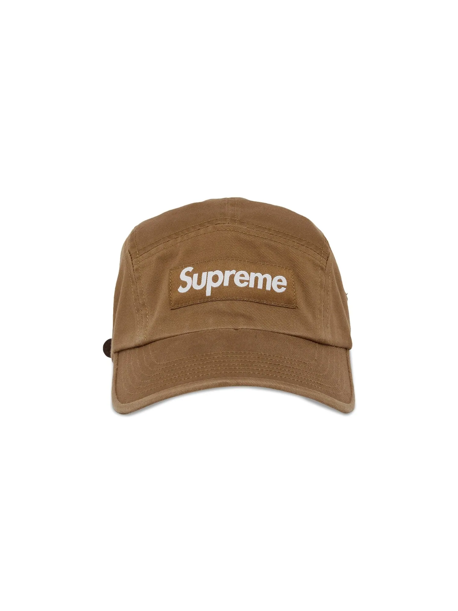 Твиловая кепка Supreme из ткани чинос — изображение 1 из 4, коричневый