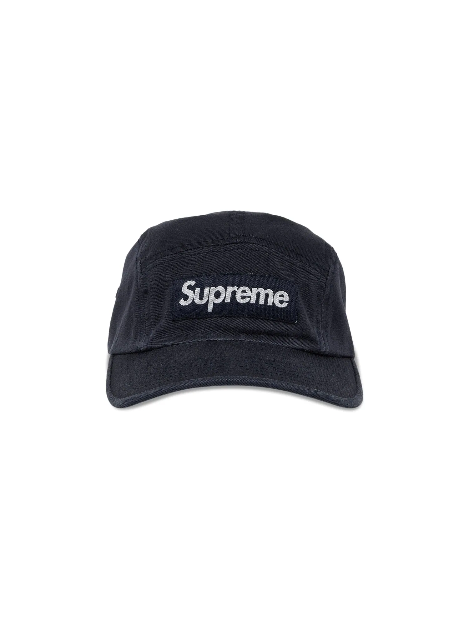 Твиловая кепка Supreme из ткани чинос — изображение 1 из 4, синий