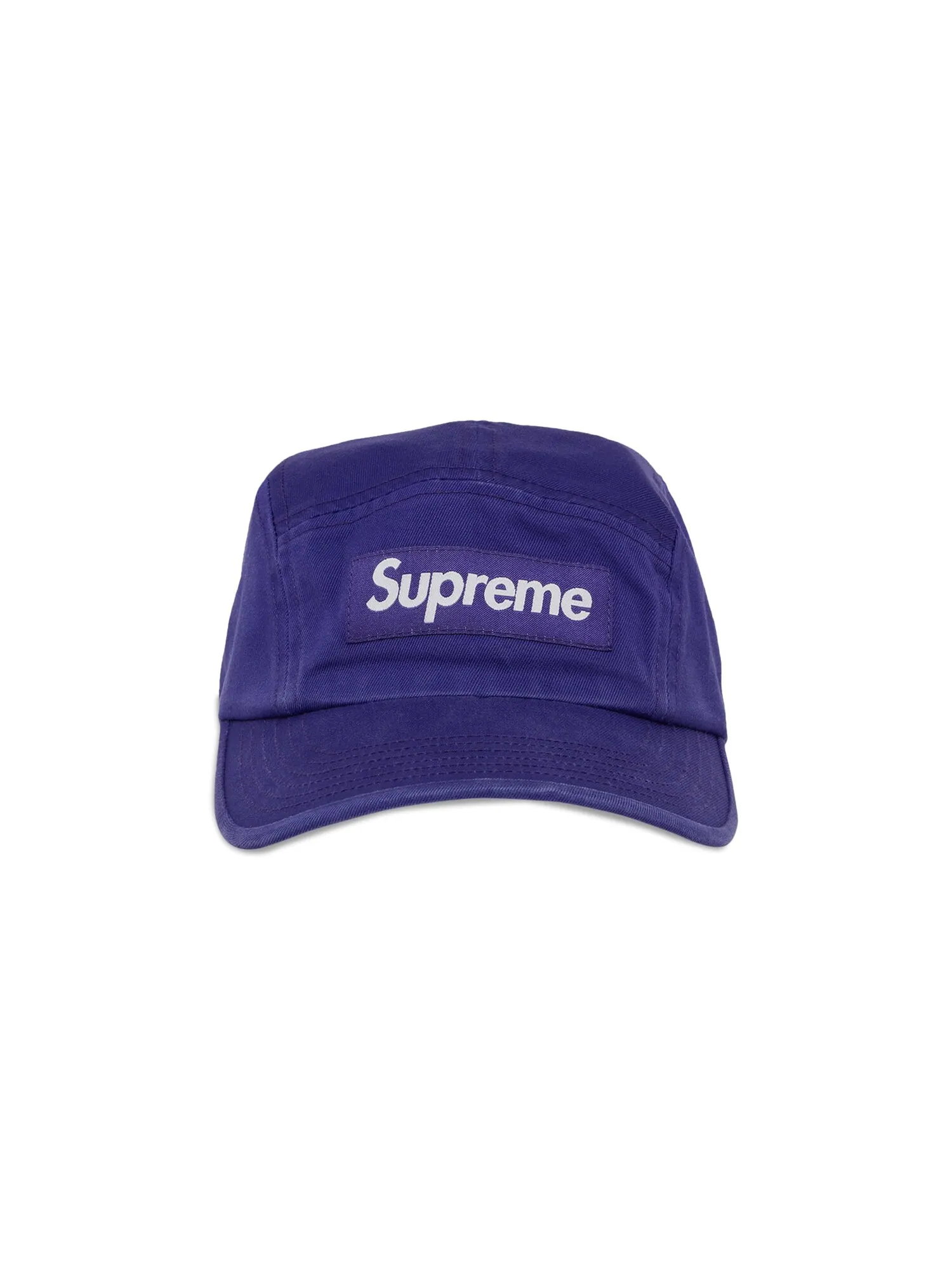 Твиловая кепка Supreme из ткани чинос — изображение 1 из 4, фиолетовый