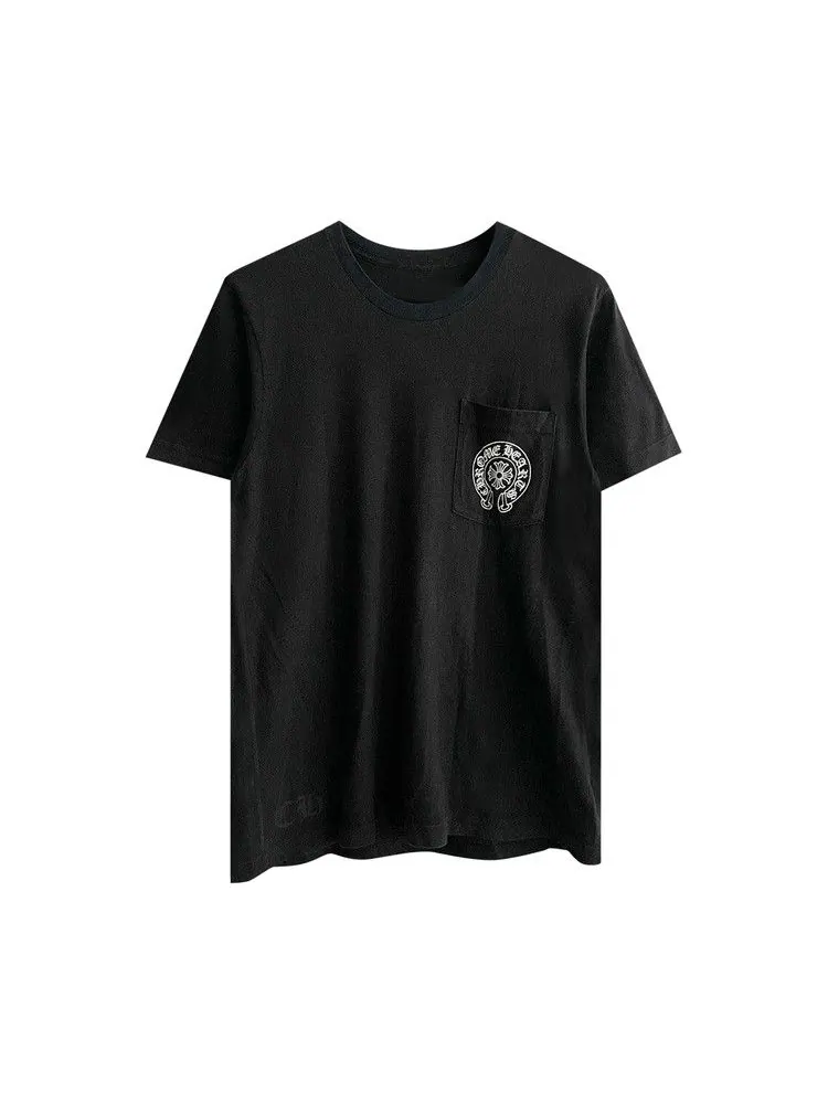 Футболка Chrome Hearts Honolulu Horseshoe Pocket Tee