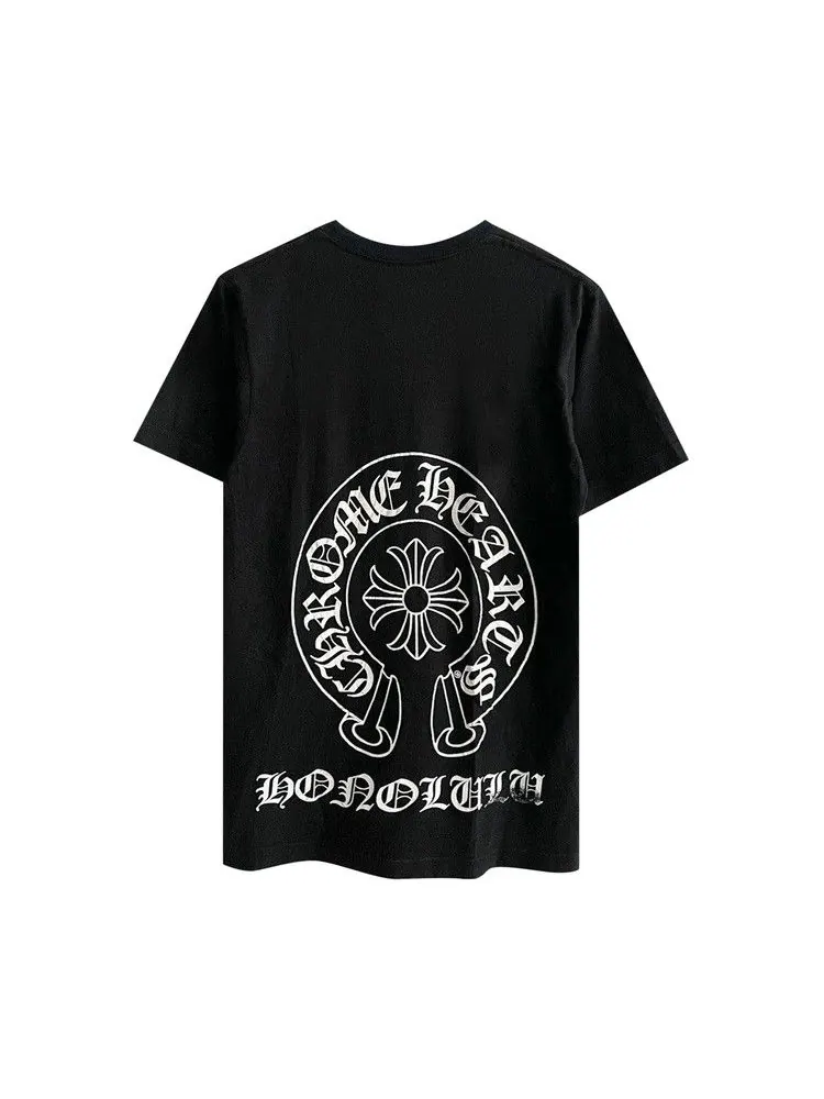 Футболка Chrome Hearts Honolulu Horseshoe Pocket Tee — изображение 2 из 2, черный