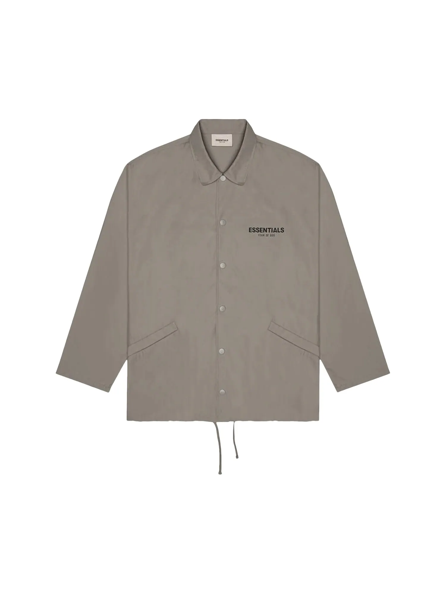 Тренировочная куртка Fear of God Essentials, цвет Цемент — изображение 1 из 1